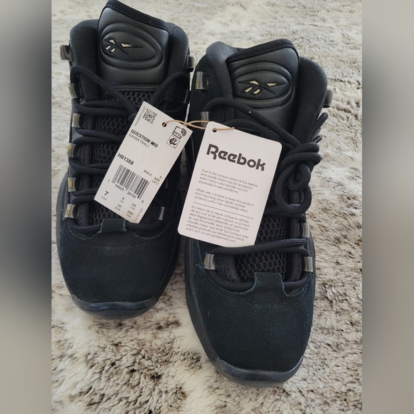 Reebok Question Mid Black/Gold - Picture 5 of 5